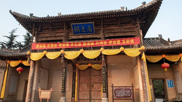 引入熱成像測溫安檢門，山西省運城市后土祠加強景區(qū)防疫管理