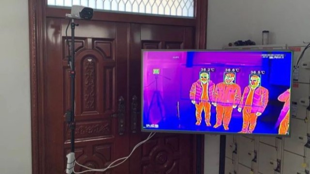 紅外熱成像人體測溫設(shè)備精準(zhǔn)檢測切實(shí)保障訴訟參與人的生命健康安全